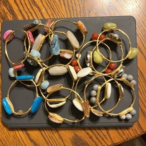 Bourbon and bow ties bangles